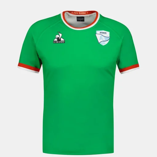 Le Coq Sportif Aviron Bayonnais - Match Outfit Camiseta Aviron Bayonnais Unisex-Hombre Rugby | Rugby