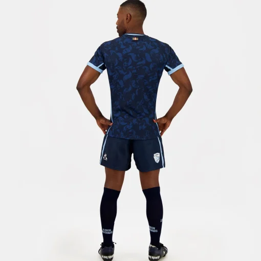 Le Coq Sportif Aviron Bayonnais - Match Outfit Pantalones Cortos Aviron Bayonnais Unisex-Hombre Rugby | Rugby