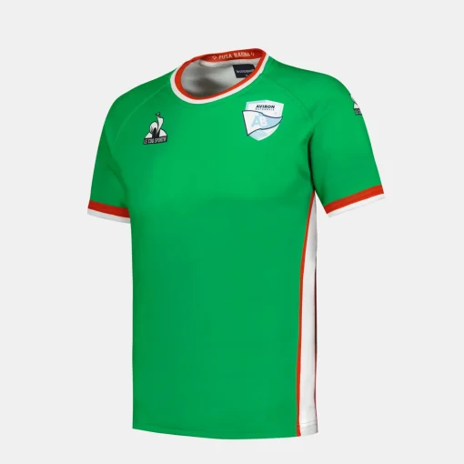 Le Coq Sportif Aviron Bayonnais - Match Outfit Camiseta Aviron Bayonnais Unisex-Hombre Rugby | Rugby