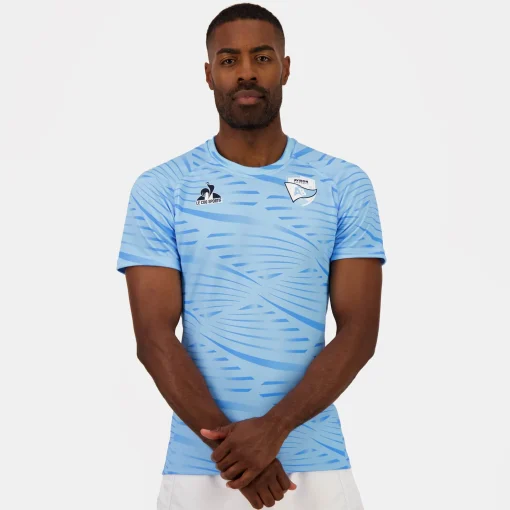 Le Coq Sportif Aviron Bayonnais - Traje de entrenamiento Camiseta Aviron Bayonnais Hombre-Hombre Rugby | Rugby
