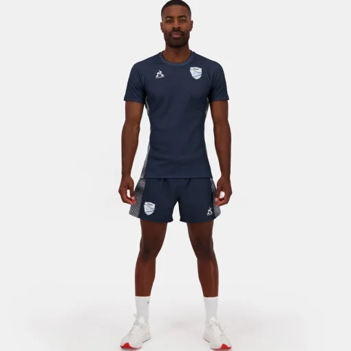 Le Coq Sportif Aviron Bayonnais - Traje de entrenamiento Camiseta Aviron Bayonnais Hombre-Hombre Rugby | Rugby