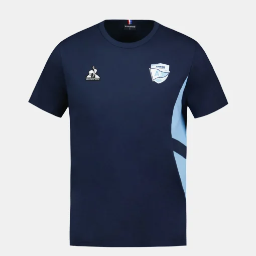 Le Coq Sportif Aviron Bayonnais Camiseta Aviron Bayonnais Unisex-Hombre Camisetas Y Tops