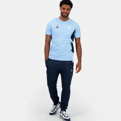 Le Coq Sportif Aviron Bayonnais Camiseta Aviron Bayonnais Unisex-Hombre Camisetas Y Tops