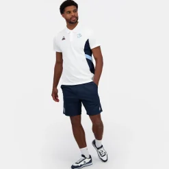 Le Coq Sportif Aviron Bayonnais Pantalones Cortos Aviron Bayonnais Unisex-Hombre Shorts