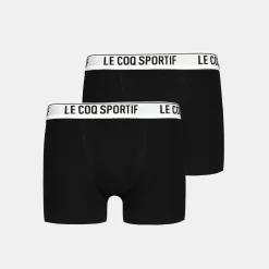 Le Coq Sportif Boxeor Hombre - Negro-Hombre Ropa Interior