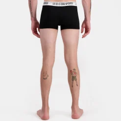 Le Coq Sportif Boxeor Hombre - Negro-Hombre Ropa Interior