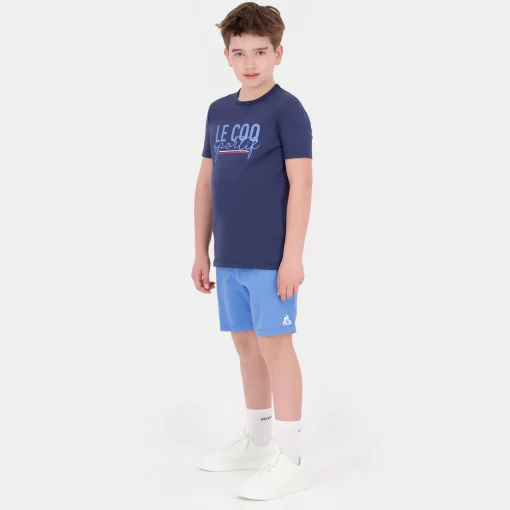 Le Coq Sportif Camiseta infantil- Camisetas