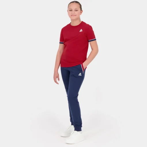 Le Coq Sportif Camiseta infantil- Camisetas