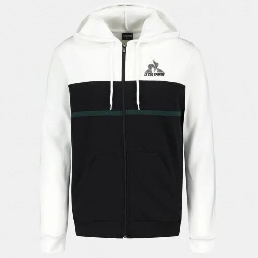 Le Coq Sportif Contemporain Sudadera de hombre CONTEMPORARY con cremallera y capucha-Hombre Sudaderas Con Capucha | Sudaderas