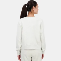 Le Coq Sportif Contemporain Sudadera de mujer con cuello redondo-Mujer Sudaderas