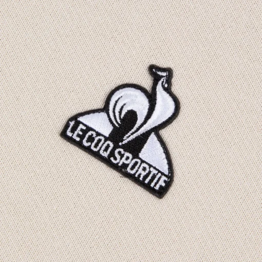 Le Coq Sportif Contemporain Sudadera de mujer con cuello redondo-Mujer Sudaderas