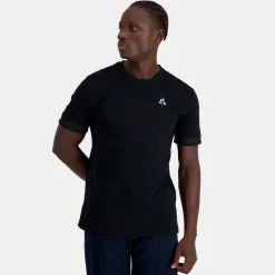 Le Coq Sportif Coq d'or Camiseta Hombre - Negro-Hombre Camisetas Y Tops