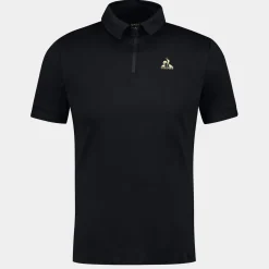 Le Coq Sportif Coq d'or Polo Hombre - Negro-Hombre Polos