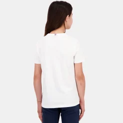 Le Coq Sportif Essentiels Camiseta para Niño - Blanco- Camisetas