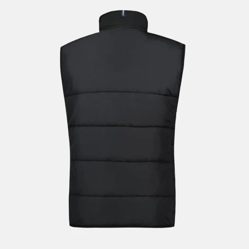 Le Coq Sportif Essentiels Chaqueta De Plumón sans manche Hombre - Negro-Hombre Chaquetas