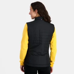 Le Coq Sportif Essentiels Chaqueta De Plumón sans manche Mujer - Negro-Mujer Chaquetas