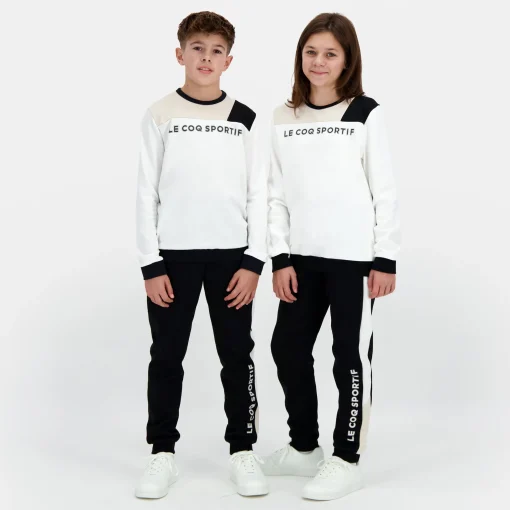 Le Coq Sportif Essentiels ESSENTIELS Sudadera de cuello redondo infantil- Sudaderas