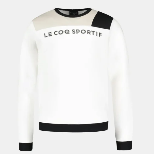 Le Coq Sportif Essentiels ESSENTIELS Sudadera de cuello redondo infantil- Sudaderas