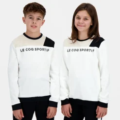 Le Coq Sportif Essentiels ESSENTIELS Sudadera de cuello redondo infantil- Sudaderas