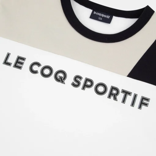 Le Coq Sportif Essentiels ESSENTIELS Sudadera de cuello redondo infantil- Sudaderas
