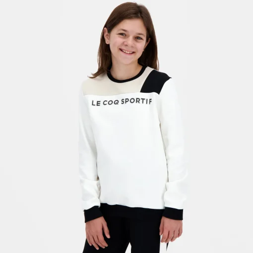Le Coq Sportif Essentiels ESSENTIELS Sudadera de cuello redondo infantil- Sudaderas