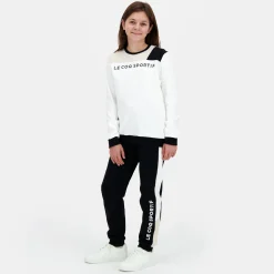 Le Coq Sportif Essentiels ESSENTIELS Sudadera de cuello redondo infantil- Sudaderas