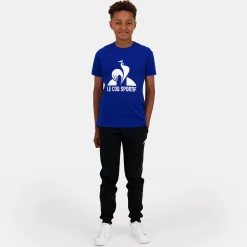 Le Coq Sportif Essentiels Pantalón para Niño - Negro- Pantalones