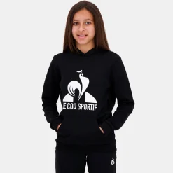 Le Coq Sportif Essentiels Sudadera Con Capucha Essentiels para Niño- Sudaderas