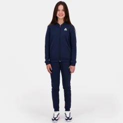 Le Coq Sportif Essentiels Sudadera Con Cremallera para Niño - Azul- Sudaderas
