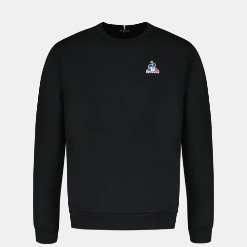 Le Coq Sportif Essentiels Sudadera de hombre ESSENTIELS con cuello redondo-Hombre Sudaderas