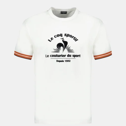Le Coq Sportif Héritage Camiseta Hombre-Hombre Camisetas Y Tops