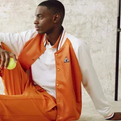 Le Coq Sportif Héritage Chaqueta bomber para hombre-Hombre Chaquetas
