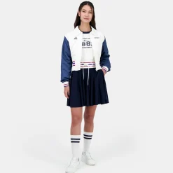 Le Coq Sportif Héritage Jupe Femme-Mujer Vestidos Y Faldas