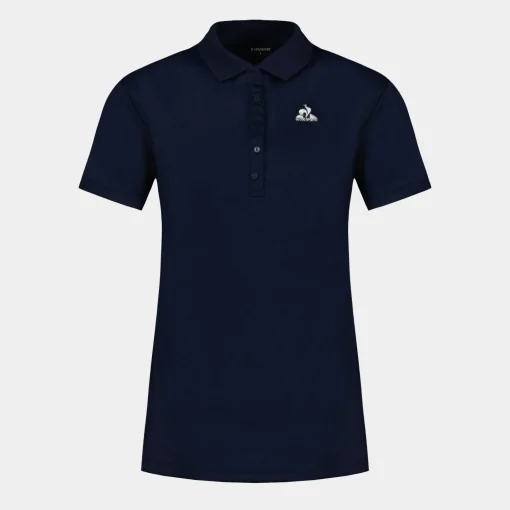 Le Coq Sportif Héritage PATRIMONIO Polo de Mujer-Mujer Camisetas, Polos Y Tops