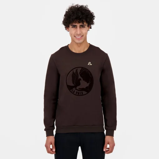 Le Coq Sportif La Paix Sudadera de hombre-Hombre Sudaderas