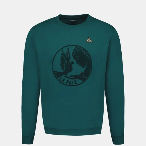 Le Coq Sportif La Paix Sudadera de hombre-Hombre Sudaderas