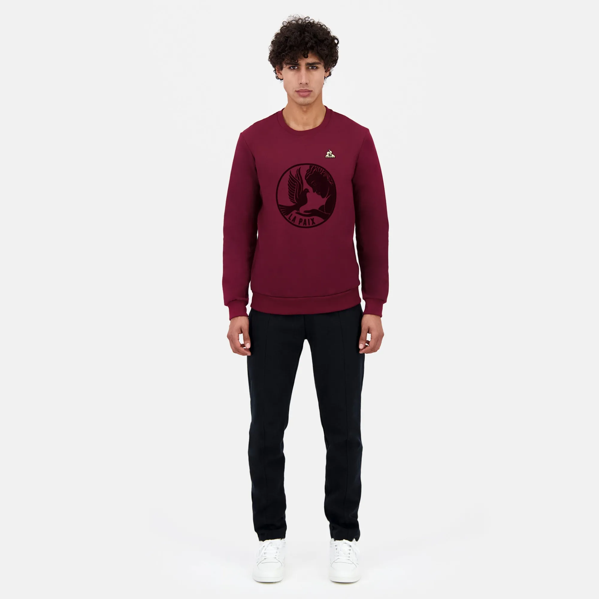 Le Coq Sportif La Paix Sudadera de hombre-Hombre Sudaderas