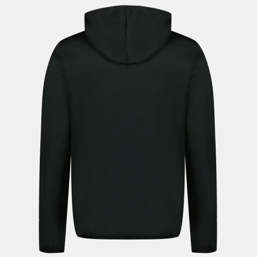Le Coq Sportif Sudadera con capucha y cremallera para hombre-Hombre Sudaderas