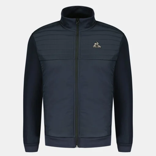 Le Coq Sportif Sudadera con cremallera para hombre-Hombre Chaquetas | Sudaderas