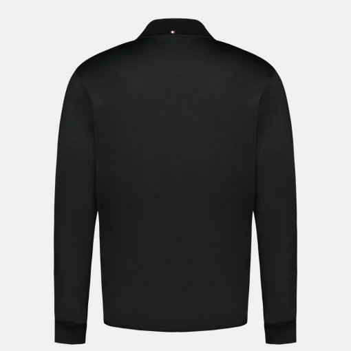 Le Coq Sportif Sudadera con cremallera para hombre-Hombre Sudaderas