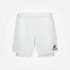 Le Coq Sportif Tenis Pantalones Cortos Tenis Mujer-Mujer Tenis | Tenis