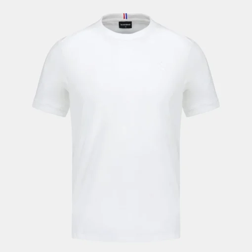 Le Coq Sportif Ton sur ton Camiseta Hombre Ton sur ton - Blanco-Hombre Camisetas Y Tops