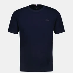Le Coq Sportif Ton sur ton Camiseta Hombre Ton sur ton - Azul-Hombre Camisetas Y Tops