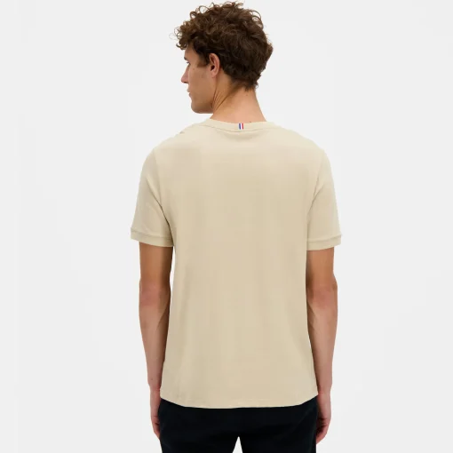 Le Coq Sportif Ton sur ton Camiseta Hombre TONO SOBRE TONO-Hombre Camisetas Y Tops