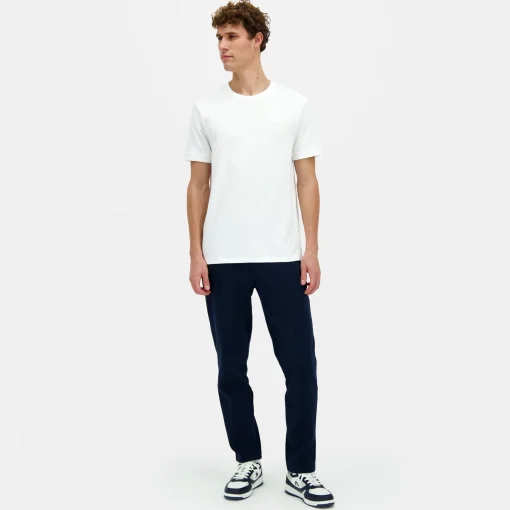 Le Coq Sportif Ton sur ton Camiseta Hombre Ton sur ton - Blanco-Hombre Camisetas Y Tops