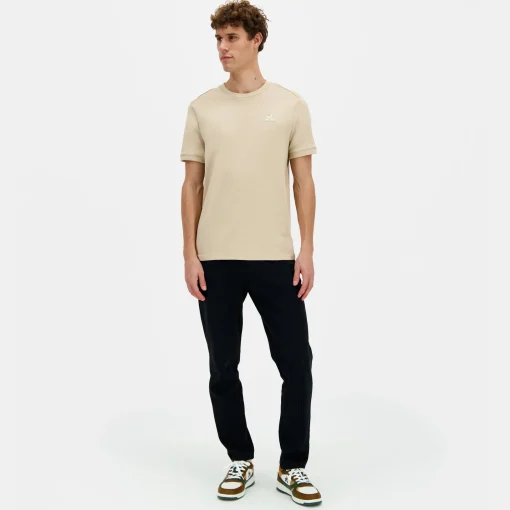 Le Coq Sportif Ton sur ton Camiseta Hombre TONO SOBRE TONO-Hombre Camisetas Y Tops