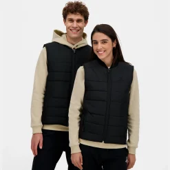 Le Coq Sportif Ton sur ton Chaqueta De Plumón sans manche Unisex Ton sur ton - Negro-Mujer Chaquetas | Chaquetas