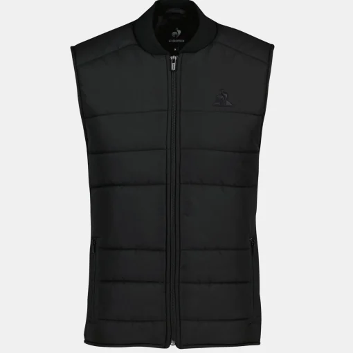 Le Coq Sportif Ton sur ton Chaqueta De Plumón sans manche Unisex Ton sur ton - Negro-Mujer Chaquetas | Chaquetas