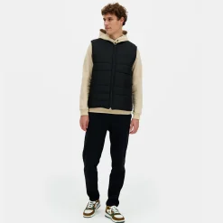Le Coq Sportif Ton sur ton Chaqueta De Plumón sans manche Unisex Ton sur ton - Negro-Mujer Chaquetas | Chaquetas