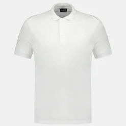 Le Coq Sportif Ton sur ton Polo Hombre Ton sur ton - Blanco-Hombre Polos